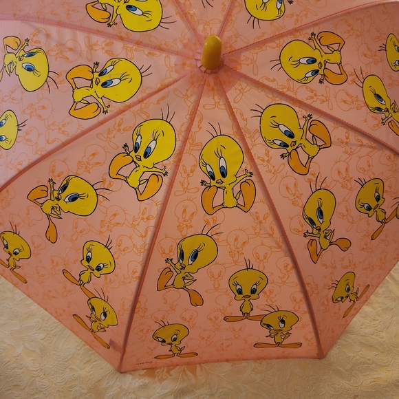 Vintage! Looney Tunes - Tweedy Pink umbrella - Picture 7 of 16